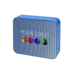 Haut-parleur personnalisé très compact étanche IPX7 JBL Go Essential couleur bleu
