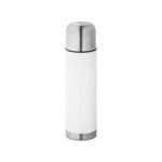 Thermos en acier pour sublimation en couleur 500ml Basic Sublim couleur blanc