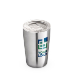 Verre de voyage en acier pour impression en couleur 380ml Slide Sublim avec zone d'impression