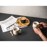 Tasse en céramique avec couvercle en bambou de 230 ml Small Cover vue d'ambiance