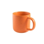 Tasse en céramique avec finition mouchetée de 370 ml Constellation couleur orange