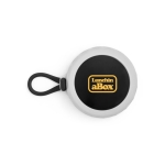 Thermo en plastique à double paroi et poignée en silicone 380ml Travel couleur noir image avec logo 6