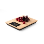 Balance de cuisine numérique jusqu'à 5 kg avec finition bois Bake couleur naturel troisième vue