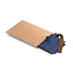 Tablier bicolore en coton avec des détails en métal 300 g/m2 Barista couleur bleu cinquième vue
