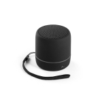 Enceinte BT 5.0 fabriquée en matériaux recyclés et LED externe Recyclo couleur noir