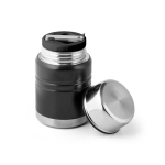 Thermos en acier inoxydable pour aliments avec cuillère Liquid To Go couleur noir première vue
