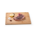 Planche à découper en bambou avec bord marqué et logo Superior couleur naturel cinquième vue