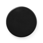 Chargeurs sans fil promotionnels ronds et ultraminces Slim couleur noir première vue