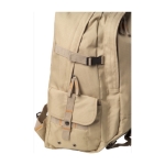 Sac à dos de ripstop avec plusieurs poches pour la randonnée Sherpa couleur kaki troisième vue