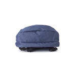 Sac à dos en polyester avec bretelles rembourrées et réglables Classic couleur bleu deuxième vue