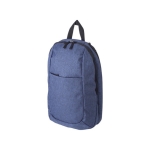 Sac à dos en polyester avec bretelles rembourrées et réglables Classic couleur bleu septième vue