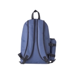 Sac à dos isotherme en polyester avec poche pour bouteille Picnic couleur bleu première vue