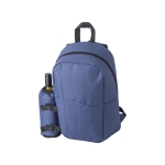 Sac à dos isotherme en polyester avec poche pour bouteille Picnic couleur bleu onzième vue