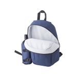 Sac à dos isotherme en polyester avec poche pour bouteille Picnic couleur bleu cinquième vue