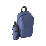 Sac à dos isotherme en polyester avec poche pour bouteille Picnic couleur bleu neuvième vue