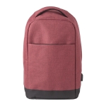 Sac à dos antivol en polyester bicolore pour ordinateur de 13´´ Oxford couleur bordeaux première vue