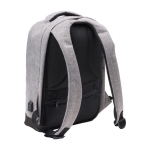 Sac à dos antivol en polyester bicolore pour ordinateur de 13´´ Oxford couleur gris clair