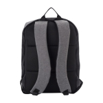 Sac à dos antivol avec dos et bretelles rembourrés pour PC 15” couleur gris troisième vue