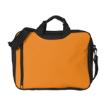 Porte-documents pour entreprises avec poignée et bandoulière Congress couleur orange première vue