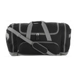 Sac de sport en polyester 600D recyclé avec plusieurs poches Academy couleur noir première vue