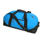 Sacs de sport en polyester 600D de couleur Performance couleur bleu ciel deuxième vue