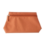 Trousse de toilette colorée polyester 600D à poignée assortie Campaign couleur orange première vue