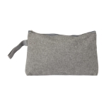 Trousse de toilette en polycanevas avec détails colorés Grey couleur orange première vue