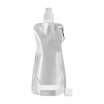 Gourde pliable fabriqué dans un plastique souple 420ml Rebel couleur argenté première vue