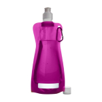 Gourde pliable fabriqué dans un plastique souple 420ml Rebel couleur fuchsia première vue