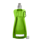 Gourde pliable fabriqué dans un plastique souple 420ml Rebel couleur vert clair première vue