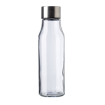 Bouteille en verre personnalisée colorée 500ml Crystal Iceberg couleur transparent