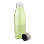 Bouteille en verre personnalisée colorée 500ml Crystal Iceberg couleur vert clair première vue