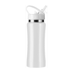 Gourde en acier  avec poignée et bec brillant 600 ml Performance Mini couleur blanc première vue
