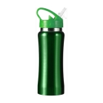 Gourde en acier  avec poignée et bec brillant 600 ml Performance Mini couleur vert première vue