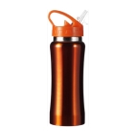 Gourde en acier  avec poignée et bec brillant 600 ml Performance Mini couleur orange première vue
