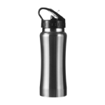 Gourde en acier  avec poignée et bec brillant 600 ml Performance Mini couleur argenté première vue