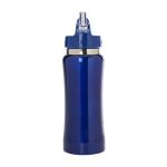 Gourde en acier  avec poignée et bec brillant 600 ml Performance Mini couleur bleu roi deuxième vue