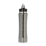Gourde en acier inoxydable avec embout 500 ml Performance Blackcap couleur argenté première vue