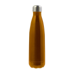 Bouteille en acier inoxydable avec bouchon à vis argenté 650ml couleur orange première vue