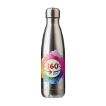 Bouteille en acier inoxydable avec bouchon à vis argenté 650ml couleur argenté cinquième vue