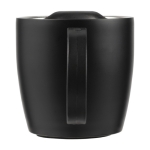 Mug personnalisé avec anse et base antidérapante 350ml Antislip couleur noir première vue