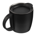 Mug personnalisé avec anse et base antidérapante 350ml Antislip couleur noir dixième vue