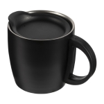Mug personnalisé avec anse et base antidérapante 350ml Antislip couleur noir septième vue