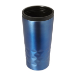 Mug avec fonction thermos et forme géométrique 300ml Trilliant Colors couleur bleu quatrième vue
