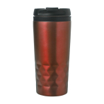 Mug avec fonction thermos et forme géométrique 300ml Trilliant Colors couleur rouge quatrième vue