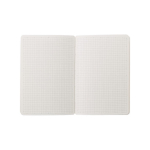 Carnet durable en bambou avec stylo A5 pages lignées EcoBamboo couleur marron quatrième vue