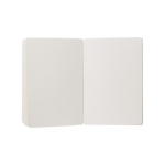 Carnet durable en bambou avec stylo A5 pages lignées EcoBamboo couleur marron sixième vue