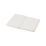 Carnet durable en bambou avec stylo A5 pages lignées EcoBamboo couleur marron septième vue