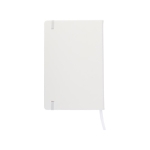 Carnet de notes A5 avec marque-page photo A5 lignés Photo Quality couleur blanc première vue
