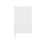 Carnet de notes A5 avec marque-page photo A5 lignés Photo Quality couleur blanc deuxième vue